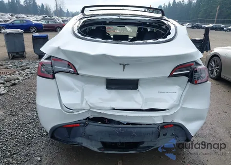 2023 Tesla Model Y Awd/Long Range Dual Motor All-Wheel Drive from USA, damaged, VIN 7SAYGDEE3PF788474